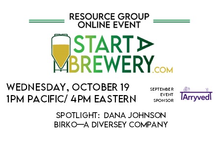 CIP. Gotta take care of those expensive tanks &amp; kettles! October Resource Group - 1 hour - best practices with Dana Johnson of Birko - a Diversey Company. Free. Register here: us02web.zoom.us/meeting/regist…  Thank you <a href="/arryved_pos/">Arryved</a> for sponsoring!  
#CraftBeer #CIP #sanitation #cleanbeer