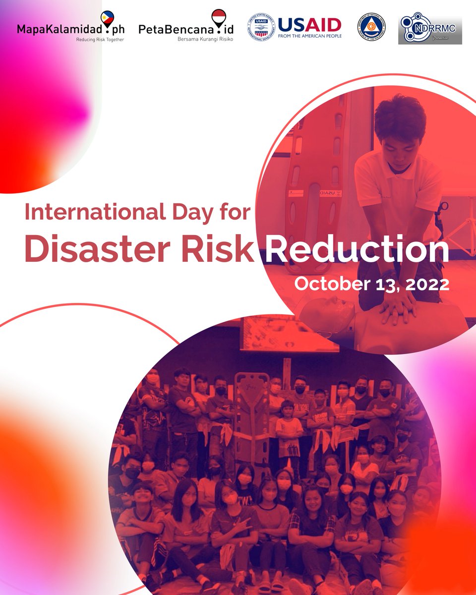mapakalamidad's tweet photo. HAPPY INTERNATIONAL DAY FOR
DISASTER RISK REDUCTION!

Today, we acknowledge all the progress made towards
#ReducingRiskTogether. This year's celebration
focuses on the Target G of the Sendai Framework:

(1/4) https://t.co/7RNav9WFLP