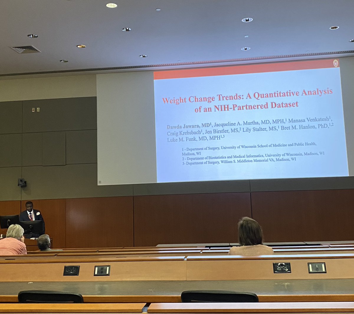 Hillary Johnson (@hillaryrjohnson) on Twitter photo Can’t miss an opportunity to hear my colleague and friend @illyDaveJ present his work with <a href="/lmfunk2/">Luke Funk, MD, MPH</a> and <a href="/jmurtha5/">Jackie Murtha MD, MPH</a> at the UW Center for Genomics and Precision Medicine symposium!
#UWiscSurgery #WhyWiscSurgery
<a href="/WiscMIS/">UW Minimally Invasive Surgery</a> <a href="/WiscSurgery/">UW-Madison Department of Surgery</a>
<a href="/UW_CHGPM/">Center for Human Genomics and Precision Medicine</a> Can’t miss an opportunity to hear my colleague and friend @illyDaveJ present his work with <a href="/lmfunk2/">Luke Funk, MD, MPH</a> and <a href="/jmurtha5/">Jackie Murtha MD, MPH</a> at the UW Center for Genomics and Precision Medicine symposium!
#UWiscSurgery #WhyWiscSurgery
<a href="/WiscMIS/">UW Minimally Invasive Surgery</a> <a href="/WiscSurgery/">UW-Madison Department of Surgery</a>
<a href="/UW_CHGPM/">Center for Human Genomics and Precision Medicine</a>