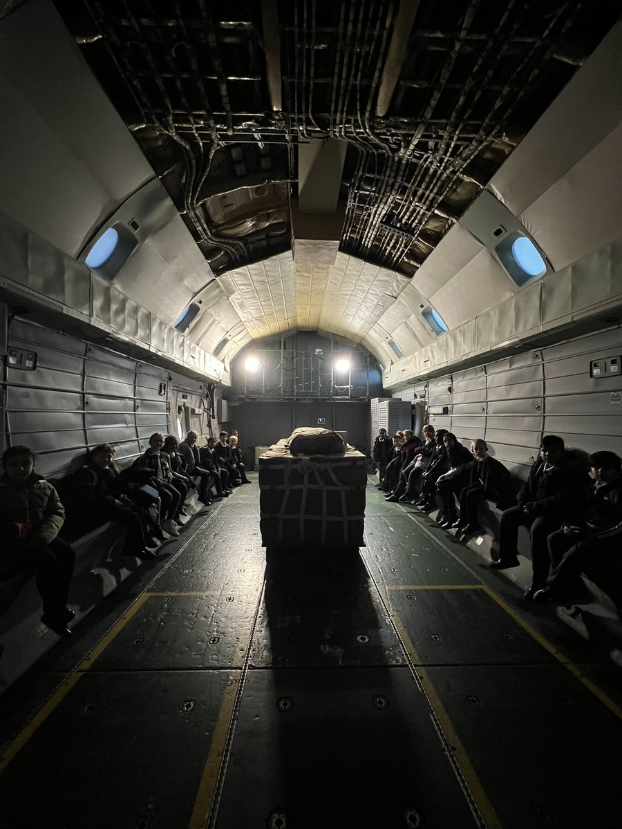 AlumwellJuniors's tweet photo. Year 5 had a fantastic trip to RAF Cosford yesterday! A true insight into life during wartime: listening to stories, handling artefacts and getting a glimpse inside the incredible planes and tanks that helped to defend us. #ww2topic #rafcosford #teamalumwell https://t.co/PemBPz2lcC