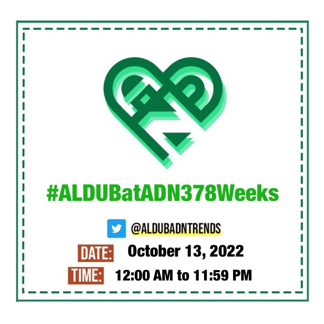 AlDubADNTrends's tweet image. Still here, still counting &amp;amp; striving to be purposeful - that's ADN. Happy #ALDUBatADN378Weeks to us!