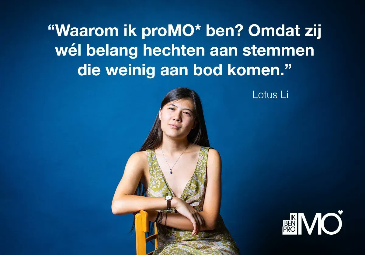 mondiaalnieuws's tweet photo. Waarom @lotus__li ook proMO* is: ‘Typisch aan MO* is dat zij wél belang hechten aan stemmen die weinig aan bod komen.’

Lees het volledige interview met Lotus Li op https://t.co/b10MdYuHOh en word ook proMO*!

#wordnuproMO #steunmondiaalnieuws https://t.co/mI3wdIHNvm
