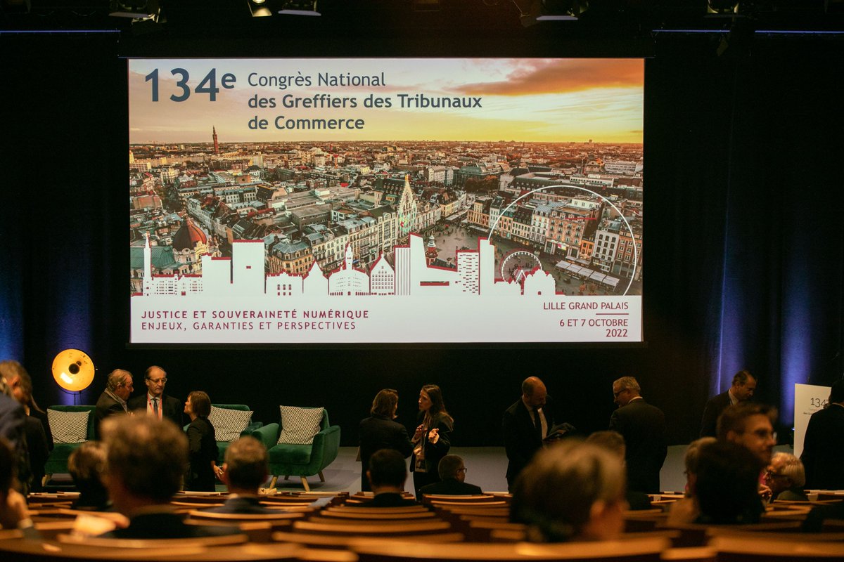 CNG_TC's tweet photo. Retour en photos sur le 134e congrès national des greffiers des tribunaux de commerce, organisé à Lille sur le thème « Justice et souveraineté numérique ». 📸 https://t.co/niPNjn7Jst