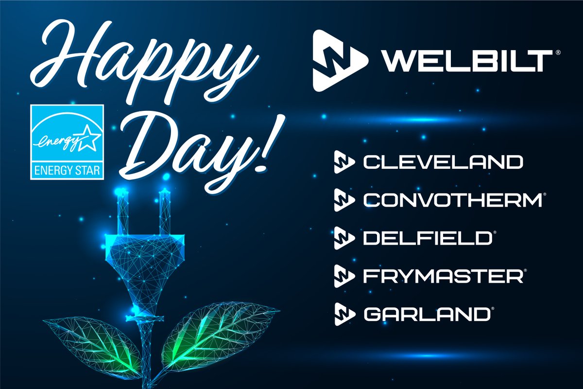WelbiltInc's tweet photo. Happy #ENERGYSTARDay! At #Welbilt, weβre honored to pioneer energy-efficient solutions and are proud of our @ENERGYSTAR Partner of the Year Awardβ13 years in a row! Learn more > https://t.co/gNBZ5skbyFΒ
#ESPOY #ClevelandRange #Convotherm #Delfield #Frymaster #Garland #aligroupfs https://t.co/QdfSa41tx0