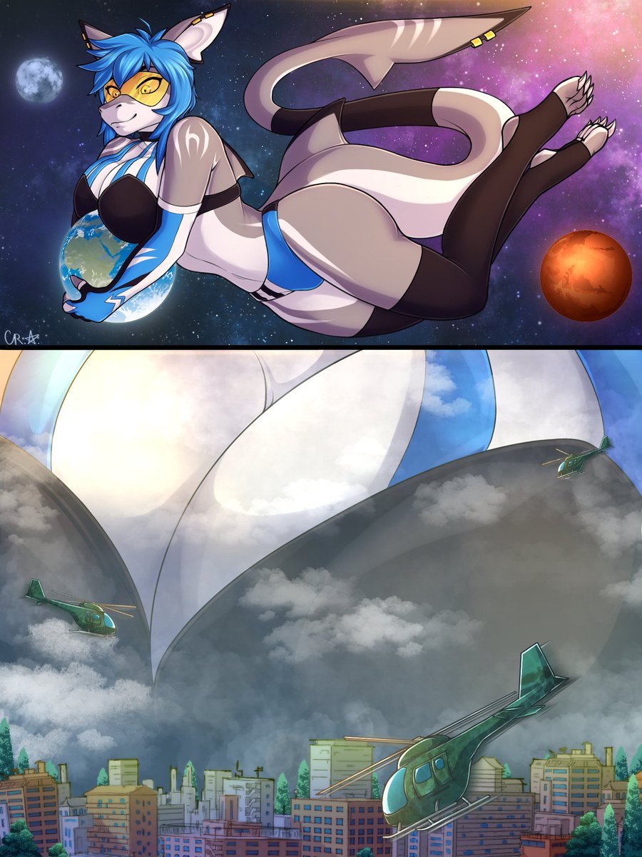 KTqtpi's tweet photo. ych commission by @WCrazyace of Nikki

#furry #Macro https://t.co/72FOw5q0p5