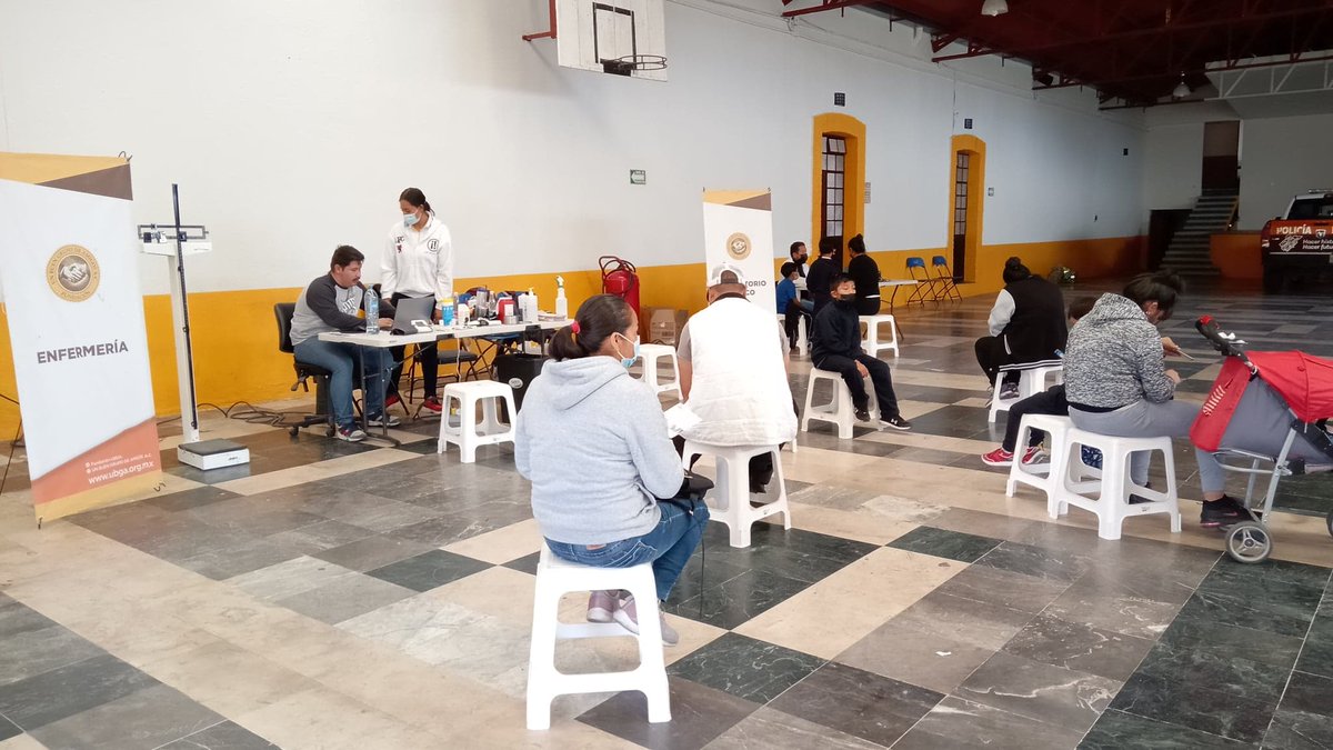 GobDeCalpan's tweet photo. Gracias al trabajo en conjunto con la Fundación "Un buen grupo de amigos", se llevó a cabo con gran éxito la Jornada de Salud Pública este 10 y 11 de octubre en el Auditorio Municipal, en donde se ofrecieron diversos servicios gratuitamente. 😉👌
#ImpulsandoElDesarrollo #Calpan https://t.co/M1F6Cs2Yd2