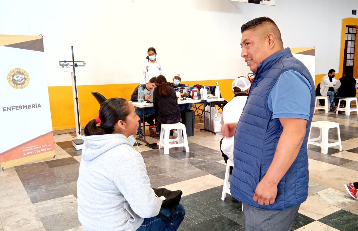 GobDeCalpan's tweet photo. Gracias al trabajo en conjunto con la Fundación "Un buen grupo de amigos", se llevó a cabo con gran éxito la Jornada de Salud Pública este 10 y 11 de octubre en el Auditorio Municipal, en donde se ofrecieron diversos servicios gratuitamente. 😉👌
#ImpulsandoElDesarrollo #Calpan https://t.co/M1F6Cs2Yd2