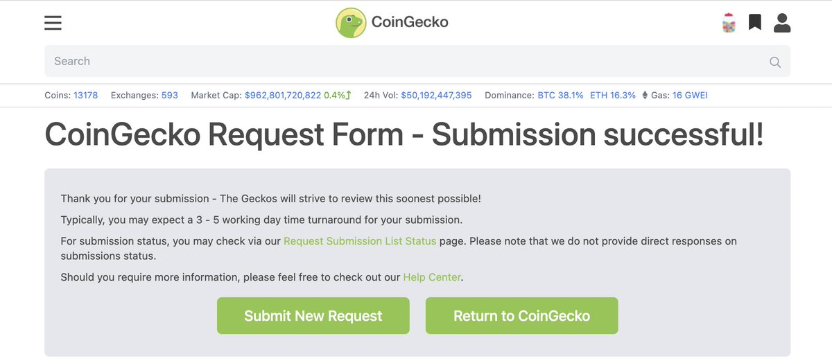 📢 We are thrilled to announce Coingecko submission has been done! Let's buy before listing🔥🔥🔥
#binance #bsc #gem #coinmarketcap #bnb #crypto #nft