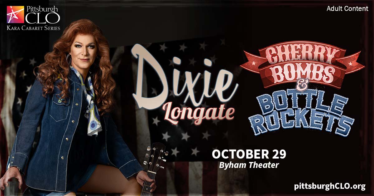 She's baaaack! 'Cherry Bombs & Bottle Rockets,' a new stand-up style comedy from @DixieLongate, is coming to the Byham Theater for one day only! Tickets are on sale NOW: 🎟️: bit.ly/DixieCherryBom… 📅: Saturday, October 29 at 2pm & 8pm 📍: Byham Theater