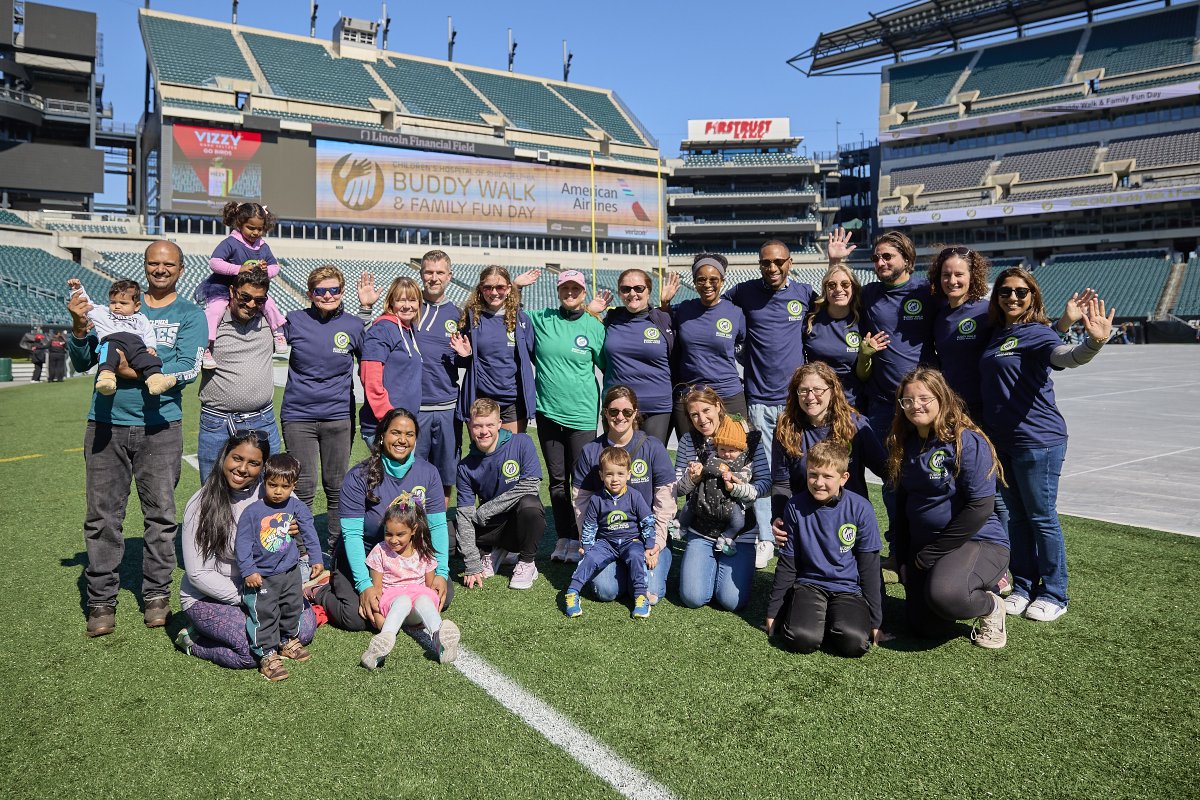 ChildrensPhila's tweet photo. We want to give a big thanks to those from around the region who came out on Sunday to support #CHOPBuddyWalk! Together a record-breaking amount of more than $305,000 was raised to support breakthroughs and brighter futures for those with Down syndrome. #ForBreakthroughs https://t.co/6YT1yqyTCj