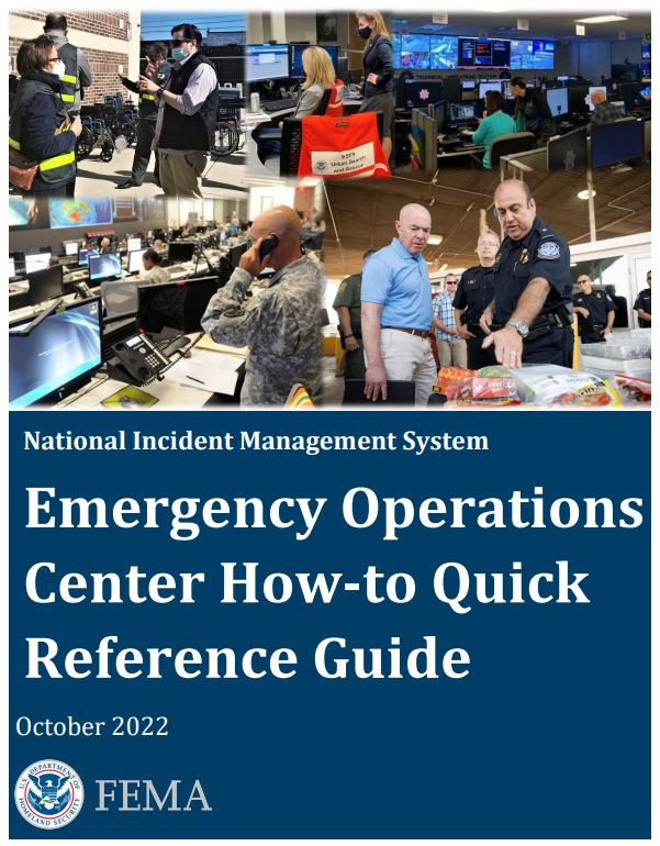 IEMNews's tweet image. ❗ @fema Release - &quot;Emergency Operations Center How-to Quick Reference Guide&quot; helps to develop an #EOC &amp;amp; covers topics from vulnerability assessments &amp;amp; site selection to IT &amp;amp; training. The doc looks at virtual &amp;amp; hybrid environments.  #EmergencyReponse
🔎 bit.ly/3VkE2so