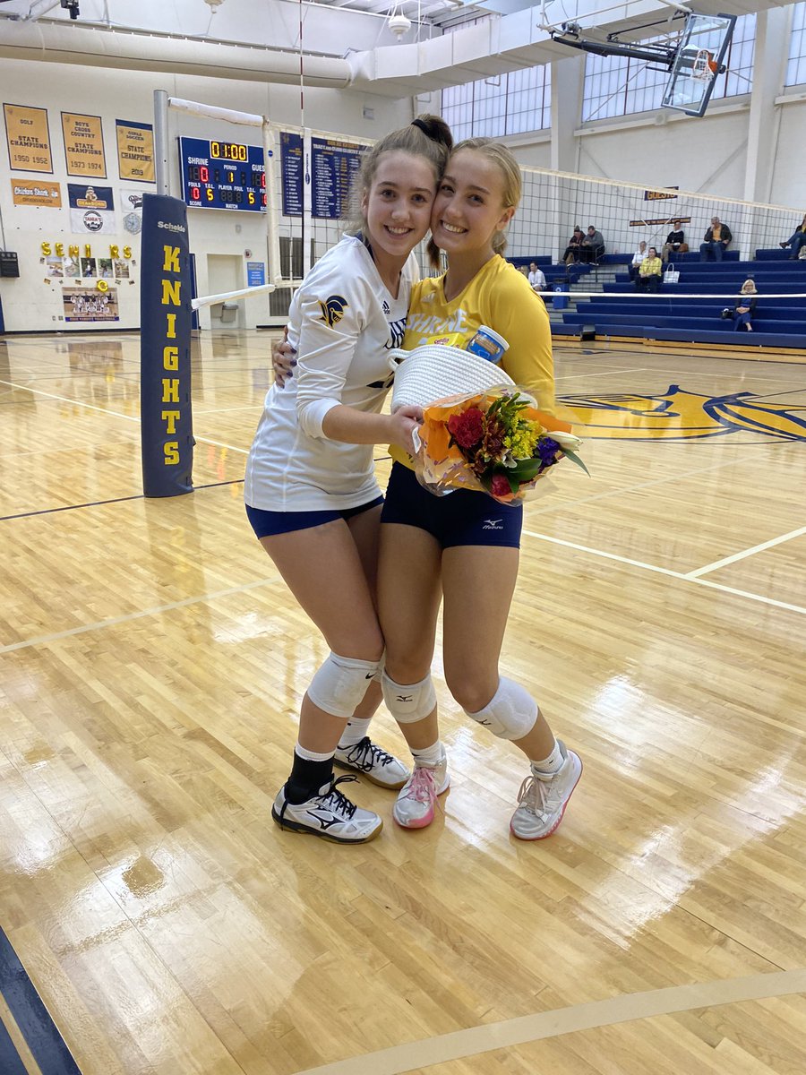 NORAH! A four year varsity player &amp; two year captain, you’re our anchor in the back row. You always bring the hype and make sure to support all your teammates. We’ll miss your infectious spirit and drive to win.