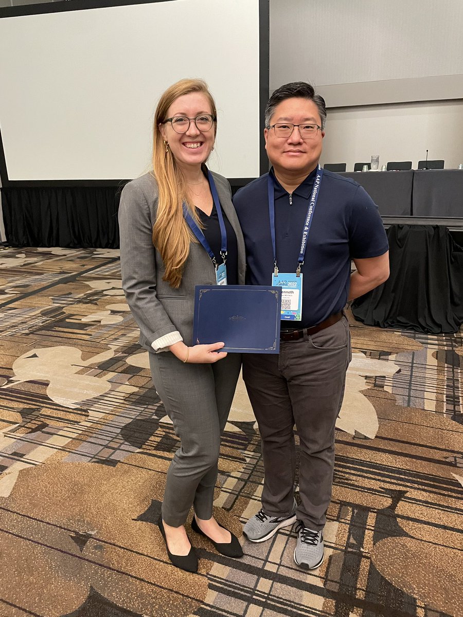 BCH Department of Surgery (@bchpedsurg) on Twitter photo Congrats to @AshlynWhitlock on her “Chair’s Award” at #AAPSurg22 at <a href="/AAPexperience/">AAP National Conference & Exhibition</a> !!
She presented 3 podium talks with expertise and poise.
Perfect end to a wonderful meeting! Congrats to @AshlynWhitlock on her “Chair’s Award” at #AAPSurg22 at <a href="/AAPexperience/">AAP National Conference & Exhibition</a> !!
She presented 3 podium talks with expertise and poise.
Perfect end to a wonderful meeting!
