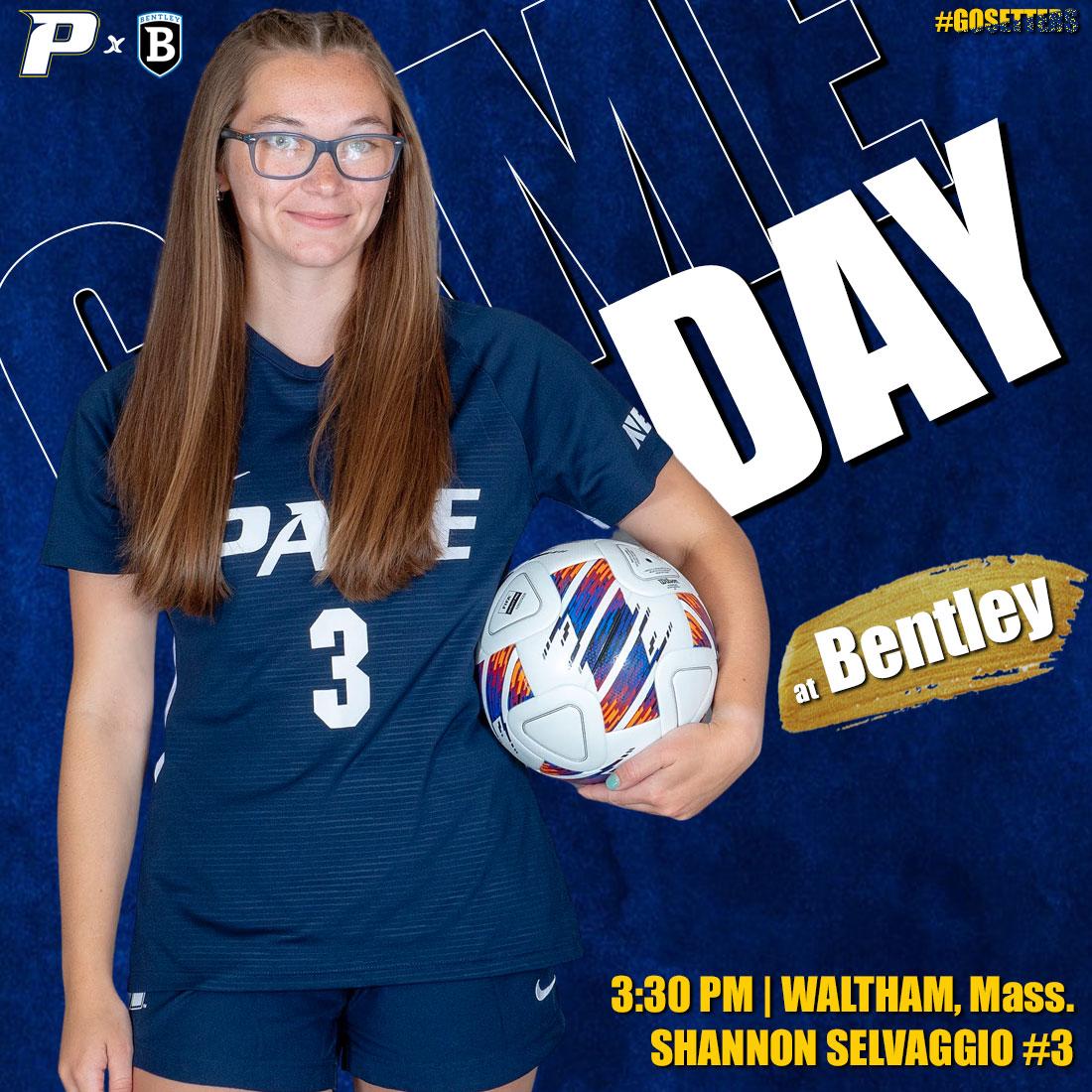 PaceUAthletics's tweet image. Wednesday in Waltham ⚽️

@PaceSoccer_ visits Bentley today at 3:30!

WATCH: bit.ly/3enJDO7