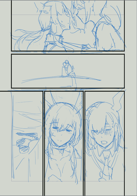 アーミヤとチェンのエッチなやつ描きたい 