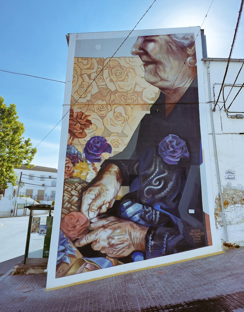MolinaStreetArt's tweet photo. Art by Argentinian Guido Palmadessa in Fuente Tójar, Spain (2020) #guidopalmadessa #fuentetojar #streetart #lamolinastreetart 📷 by me. https://t.co/h1fiM4jWLK