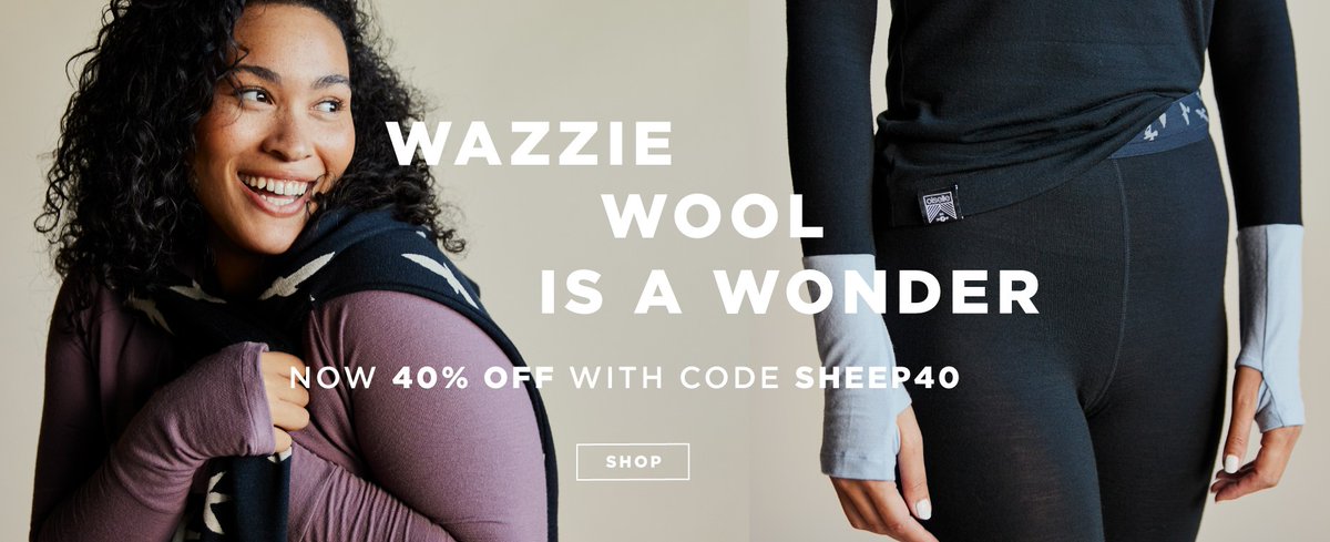 oiselle's tweet photo. Wazzie Wool: Nature's performance fabric. Now 40% off with code SHEEP40 🐑 https://t.co/LLxvNvGio5 #flystyle https://t.co/ZEK9EgJ1wz