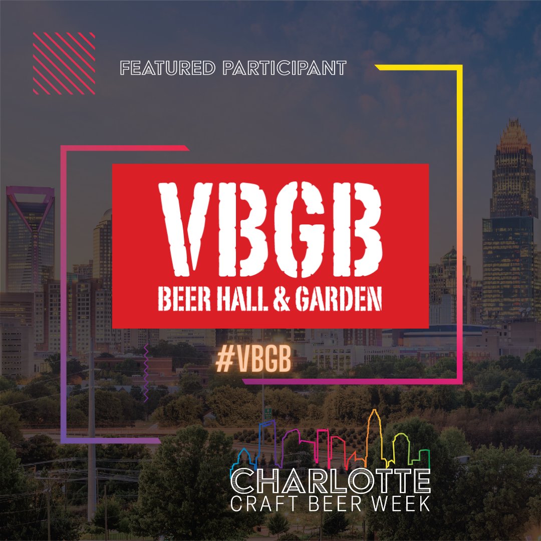 🚨 Taproom Spotlight 🚨
Join us in welcoming <a href="/vbgb/">vbgb</a> to Charlotte Craft Beer Week! With a German-inspired pub, over 30 beers on tap, and situated perfectly next to The Fillmore, you’re sure to have an amazing time when visiting! Be sure to check them out during #CLTCraftBeerWeek!