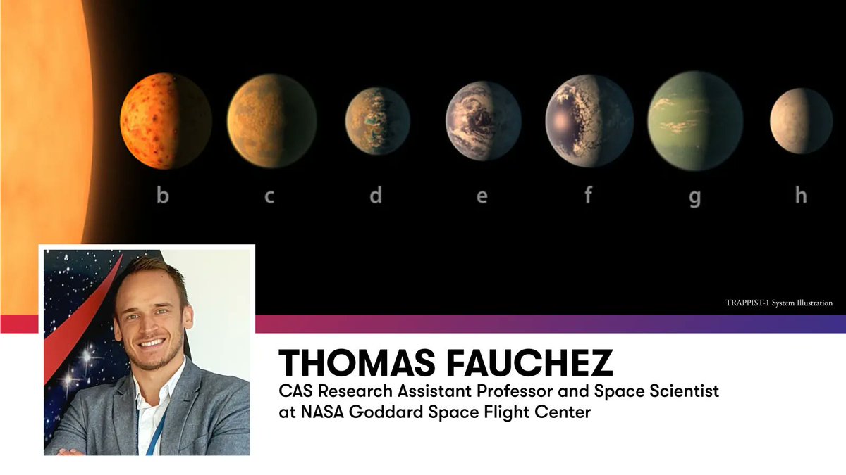 The race is on to uncover the mysteries (such as life beyond our solar system) of the TRAPPIST-1 planetary system. @AUcollege’s @ThomasFauchez, a research assistant professor and scientist at @NASAGoddard, explains his efforts in this piece for AU. bit.ly/3SGajbO