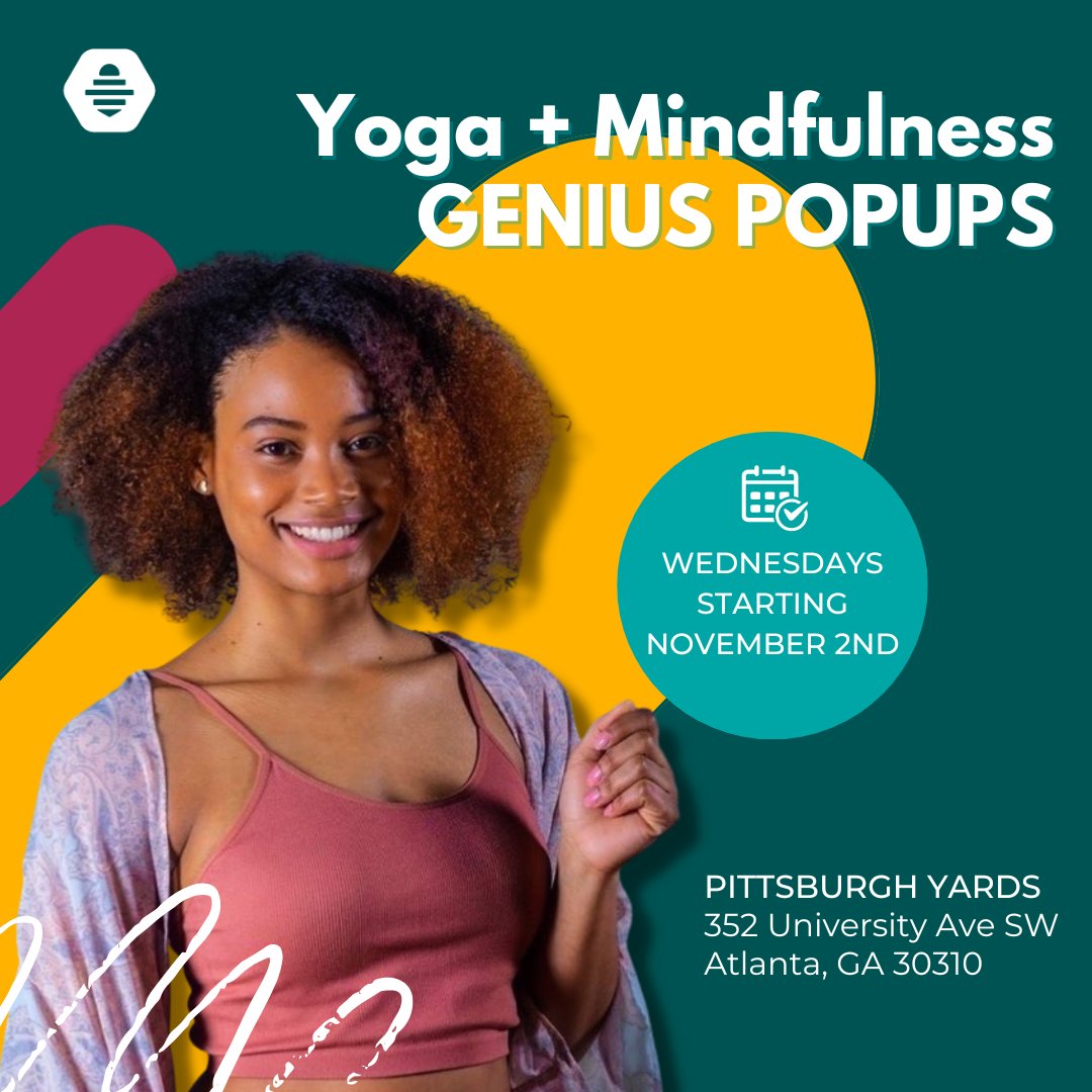 GoTeachx's tweet photo. After the stresses of a global pandemic, we know our Geniuses and their parents need to unwind. Join us for our Yoga + Mindfulness Genius Popups with our Teaching Artist Destiny Warden starting November 2nd. Sign up today before registration fills up! https://t.co/RMDIufWhaC https://t.co/Eq93ruX4w0