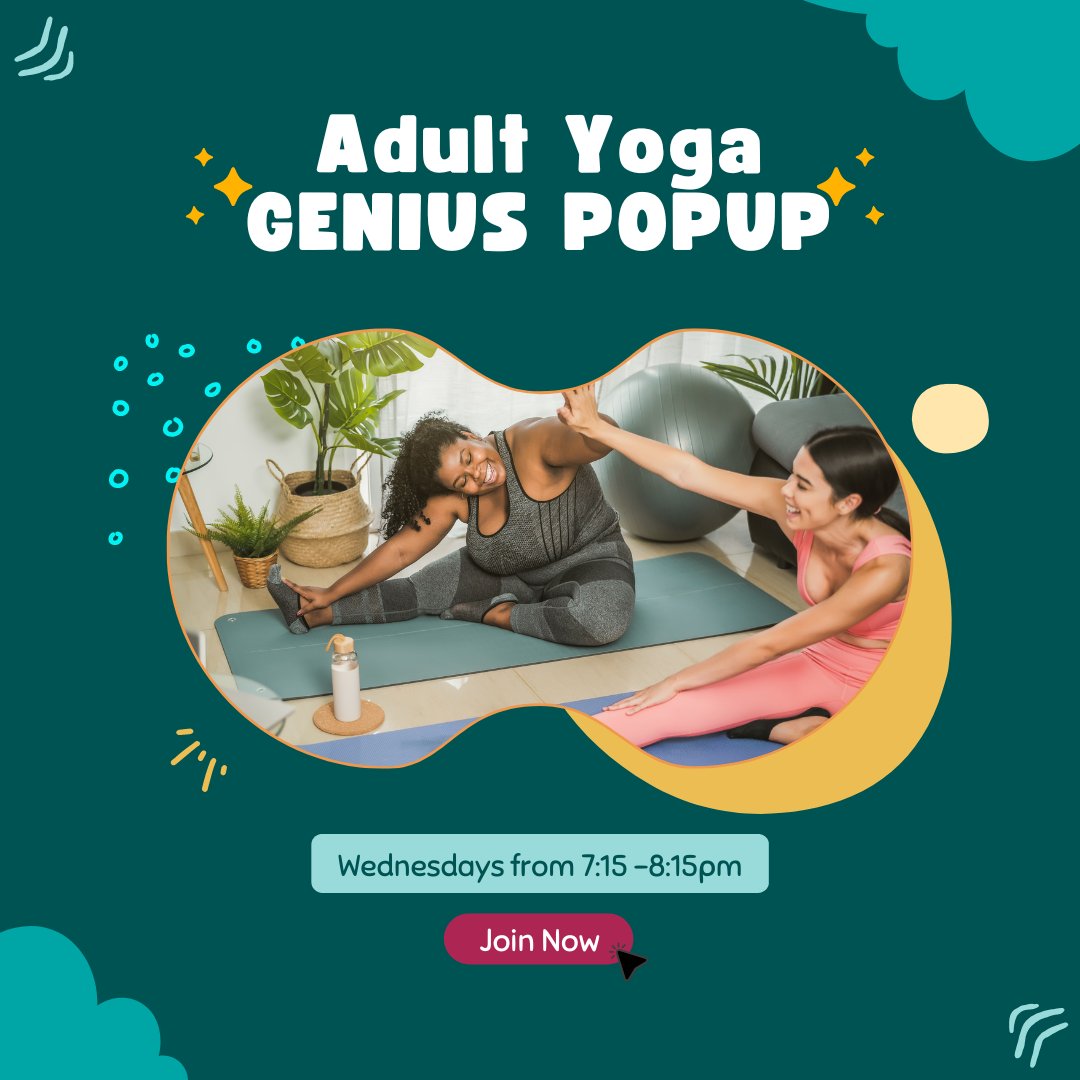 GoTeachx's tweet photo. After the stresses of a global pandemic, we know our Geniuses and their parents need to unwind. Join us for our Yoga + Mindfulness Genius Popups with our Teaching Artist Destiny Warden starting November 2nd. Sign up today before registration fills up! https://t.co/RMDIufWhaC https://t.co/Eq93ruX4w0