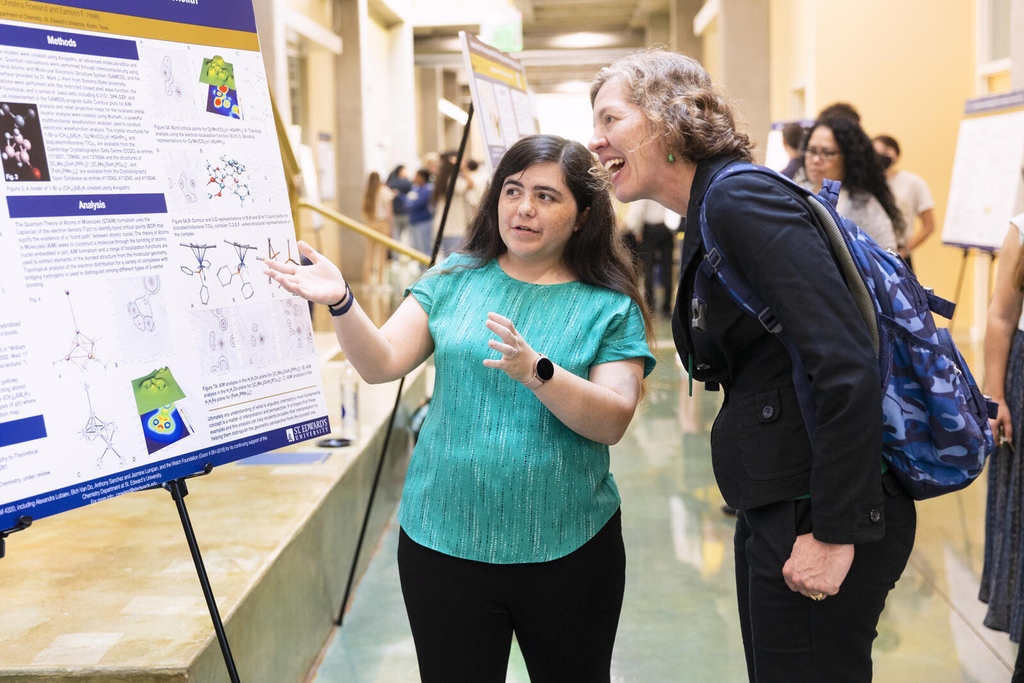 SEUScience's tweet photo. Some photo highlights from the 2022 Lucian Symposium day! 😀

#seuscience https://t.co/4xCiUgWCmy