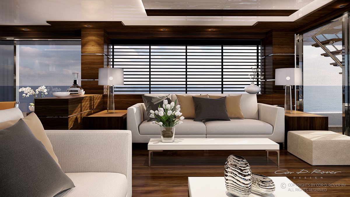 HorizonYachtUSA's tweet photo. With our #FD125 superyacht, owners can 𝗱𝗲𝗳𝗶𝗻𝗲 the interior layout of their dreams. Struggling to visualize? No worries, our professional in-house design team and our friends at Cor D Rover Design have plenty of inspiration to share. #DefineYourHorizon https://t.co/5nm6rvMOp9