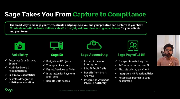 The <a href="/Sage_Canada/">Sage Canada</a> team is at the 30th Annual Alan Salmon Accounting Technology Seminar. Our very own Taimoor Tariq kicking it off...