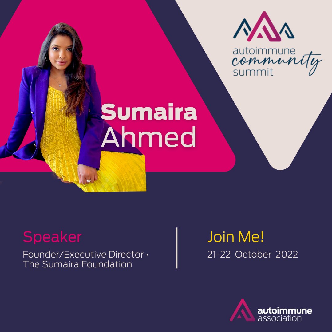 Thrilled to be moderating a session - "Relationships + #AutoimmuneDisease" - at @AutoimmuneAsso's community summit. 

The annual summit is a free, virtual 2-day event designed for patients/care partners affected by autoimmune disease(s). To register, visit whova.com/portal/registr…