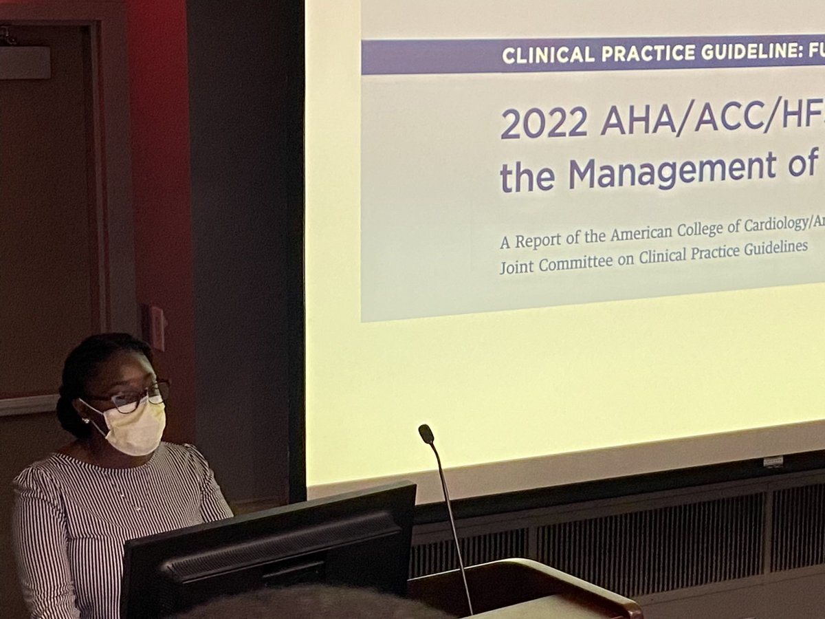 AimeeZaas's tweet photo. Future cardiologist Dr Emmanuella Egbonim teaching us about mgmt of heart failure in the outpt setting @IMResidencyDuke #SARtalk #dukefamily https://t.co/y6FVm9onyN