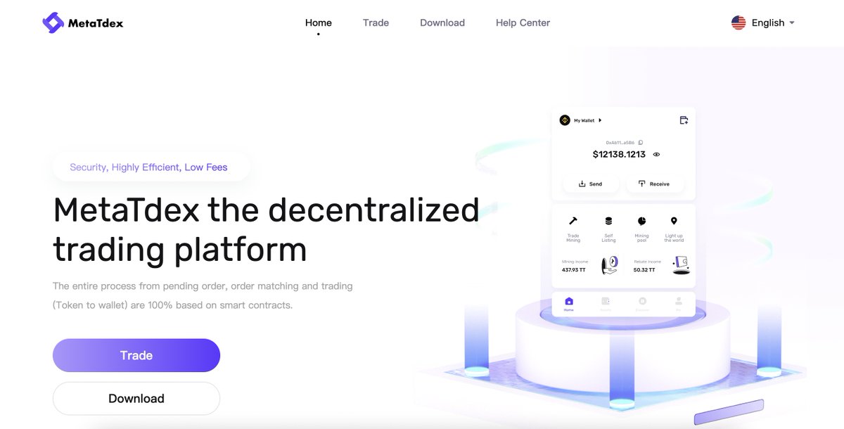 MetaTdex's tweet photo. 📣Announcement📣

The official #MetaTdex website https://t.co/LI3CR30guY now has a new and exciting user interface 😍😍

Check it out now and experience #WEB3 like never before! 🔥🔥🔥 https://t.co/zEuIOyzxx2