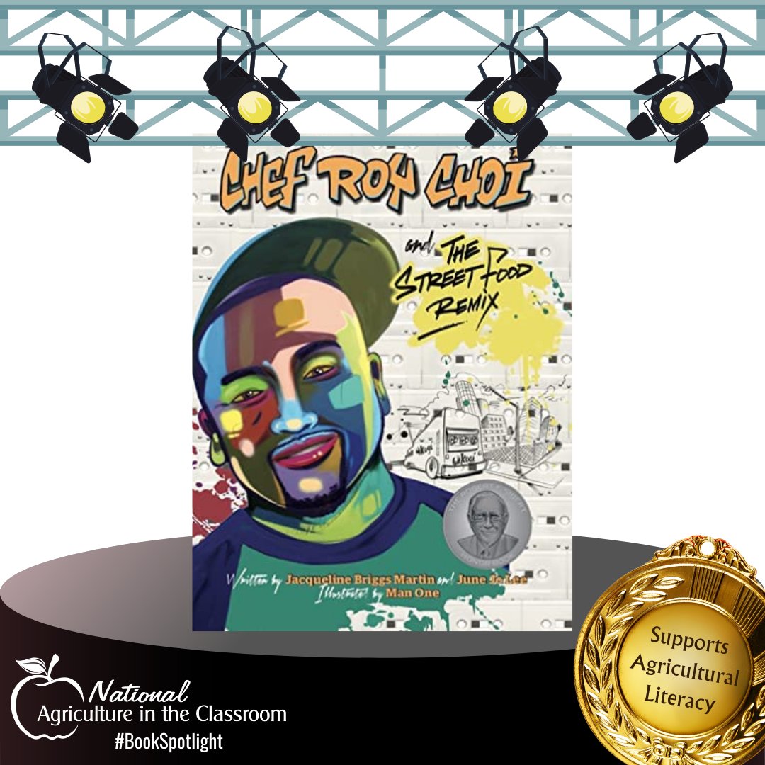 For Chef Roy Choi, food means love. It also means culture, not only of Korea where he was born, but the many cultures that make up the streets of Los Angeles, where he was raised. 

agclassroom.org/matrix/resourc…

#agliteracy #agclassroom #bookspotlight #culture #food #elementarybooks