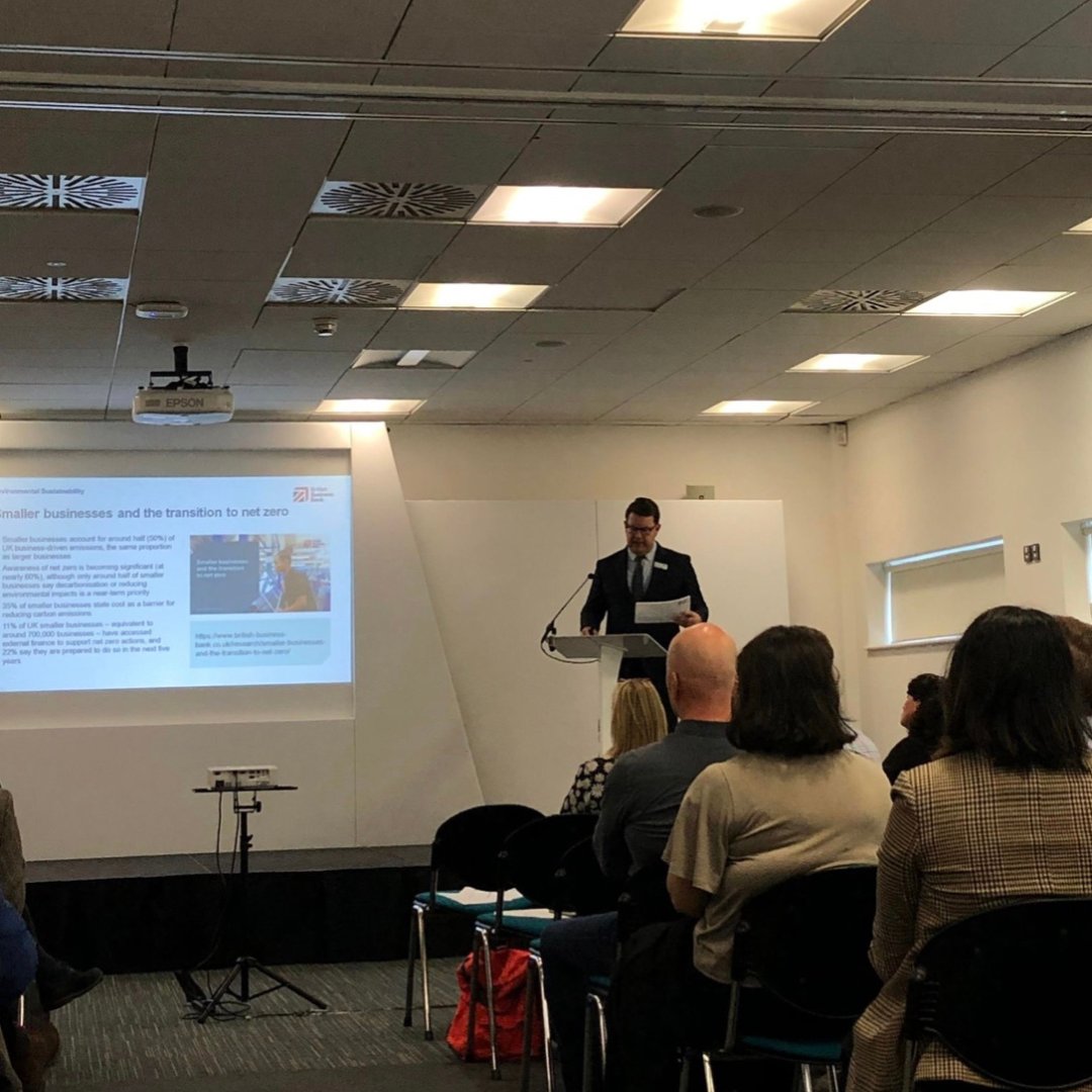 zellaruk's tweet photo. At the Sustainability Summit: No one left behind – the journey to Net Zero, we helped to collect emission data at the summit and understand the travel impact of the day. Read about the summit here https://t.co/fHYpd8kcJB @EMChamberNews @DerbyUni #sustainabilitysummit #EMCNetZero https://t.co/I584D8tQQB