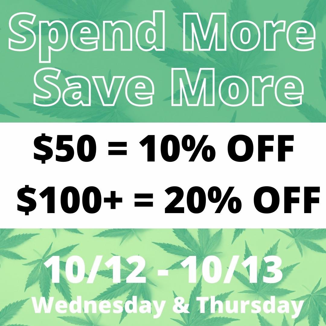 Spend More, Save More is Back!
Wednesday &amp; Thursday at PCC

berkeleypatientscare.com/menu/?dtche%5B…

Our goal at PCC is to give you the best cannabis at the best price with top notch customer service. This sale is no different, the more you spend, the more you save.