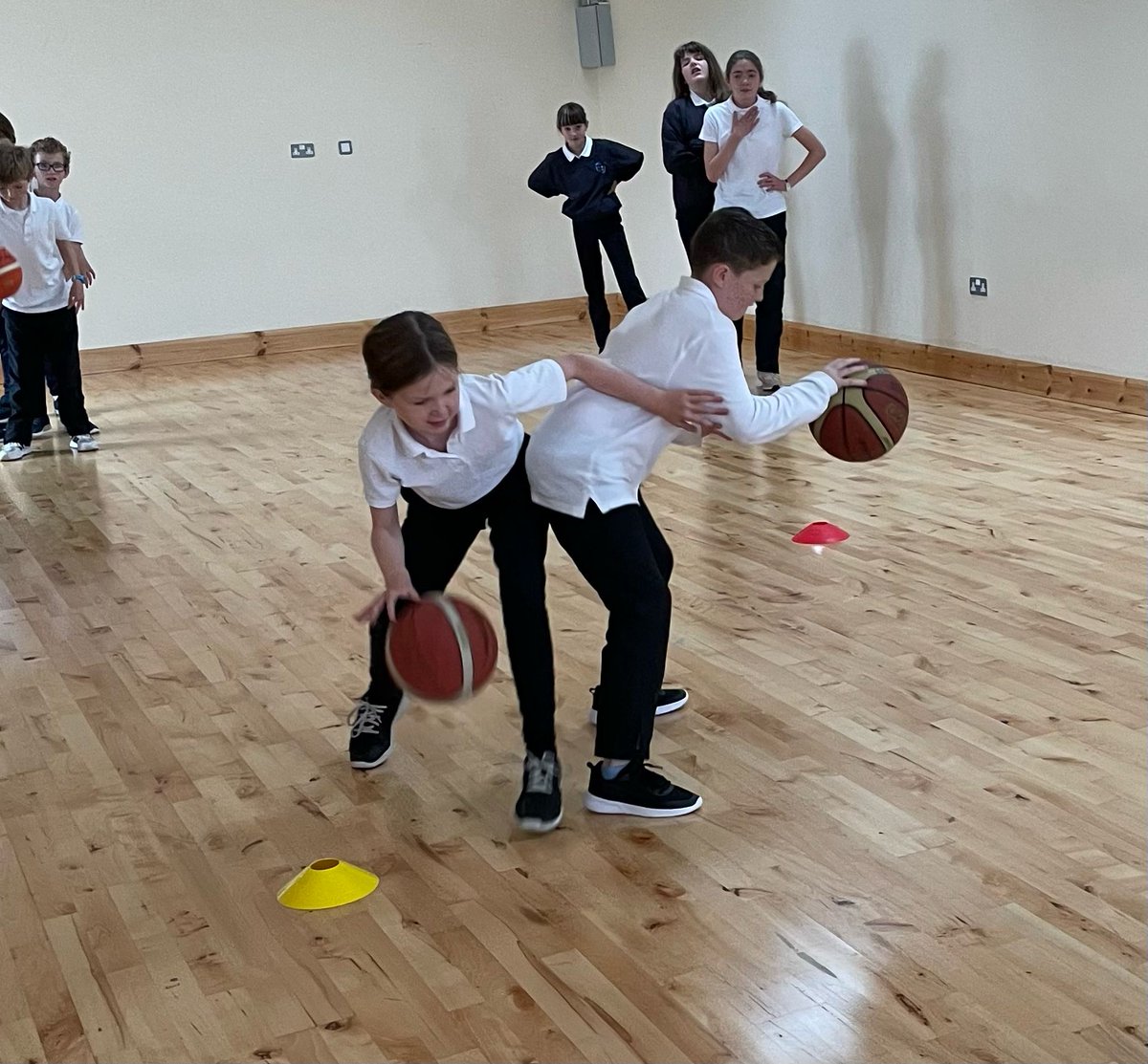 RockmountNS's tweet photo. We all enjoyed our basketball training session today, organised in collaboration with the Clare Sports Partnership. We look forward to having some basketball matches in our new hall! https://t.co/QoJpuOpO4S
