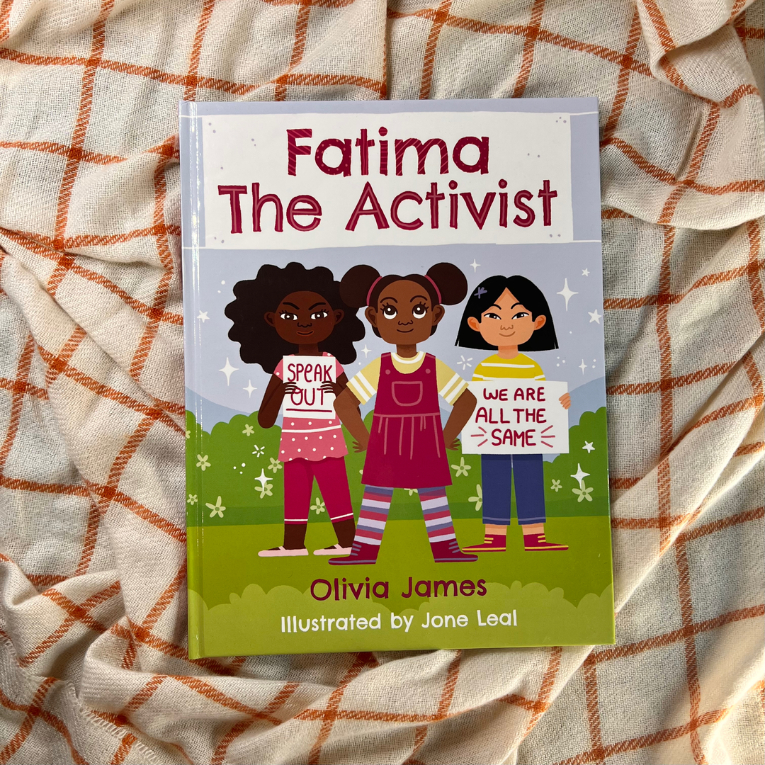 A young girl named Fatima has had enough of this mistreatment, and decides she wants to do something about it! Fatima gathers all of the girl students to host a protest demanding equality. Will the girls finally be treated fairly by the boys?

Shop our FALL 20% off sale 🍂TODAY