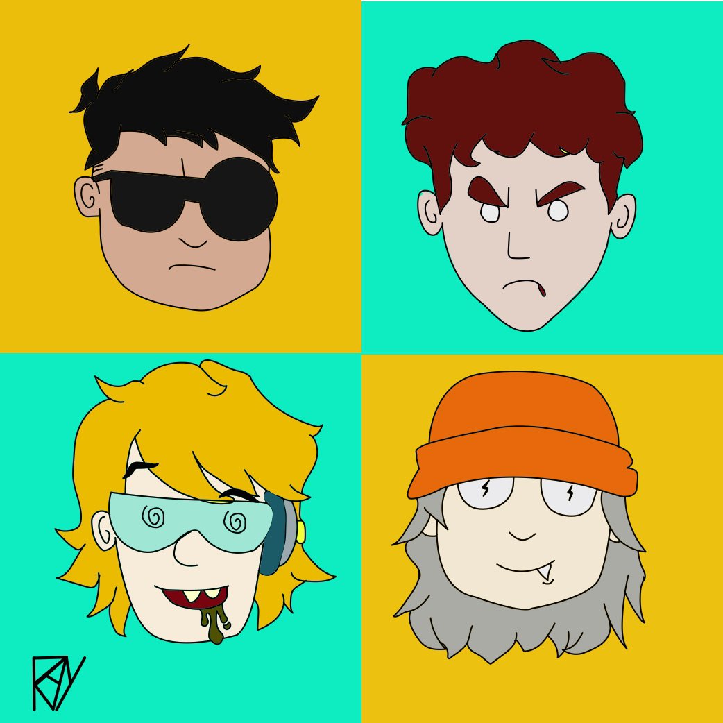 RayiL_ustra's tweet photo. @LuisGamesTM Oioi, eu acompanho você e os meninos no Mostarda Elétrica 🤘🏽e vi uma arte de vocês e resolvi fazer tb(um pouco modificada), espero que gostem <3 https://t.co/8AihPhL0CK