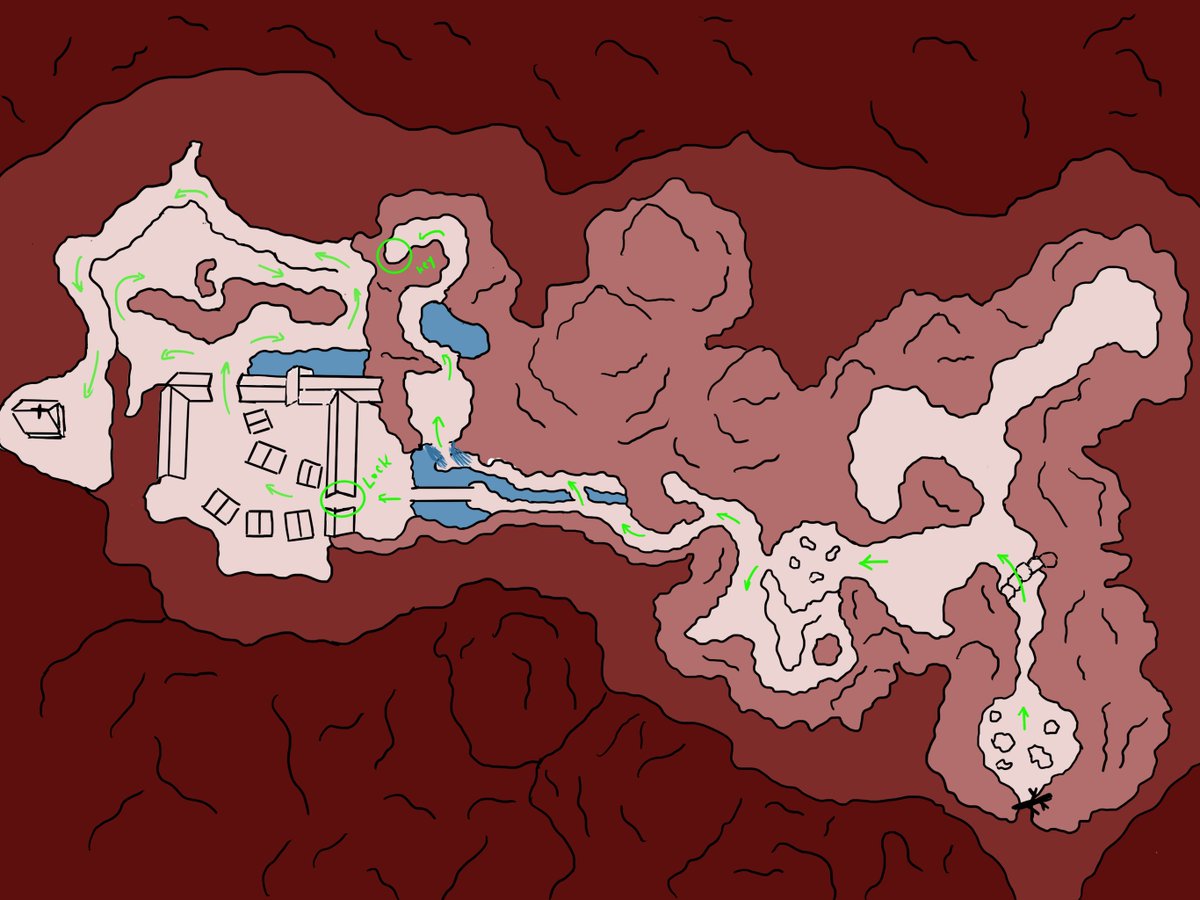 Sharing one of my earlier level design projects for #Blocktober 
The first project I credit to really falling in love with level design and game dev as a whole!
#Blocktober22 #leveldesign #gamedev #gamedesign #UnrealEngine #blockout