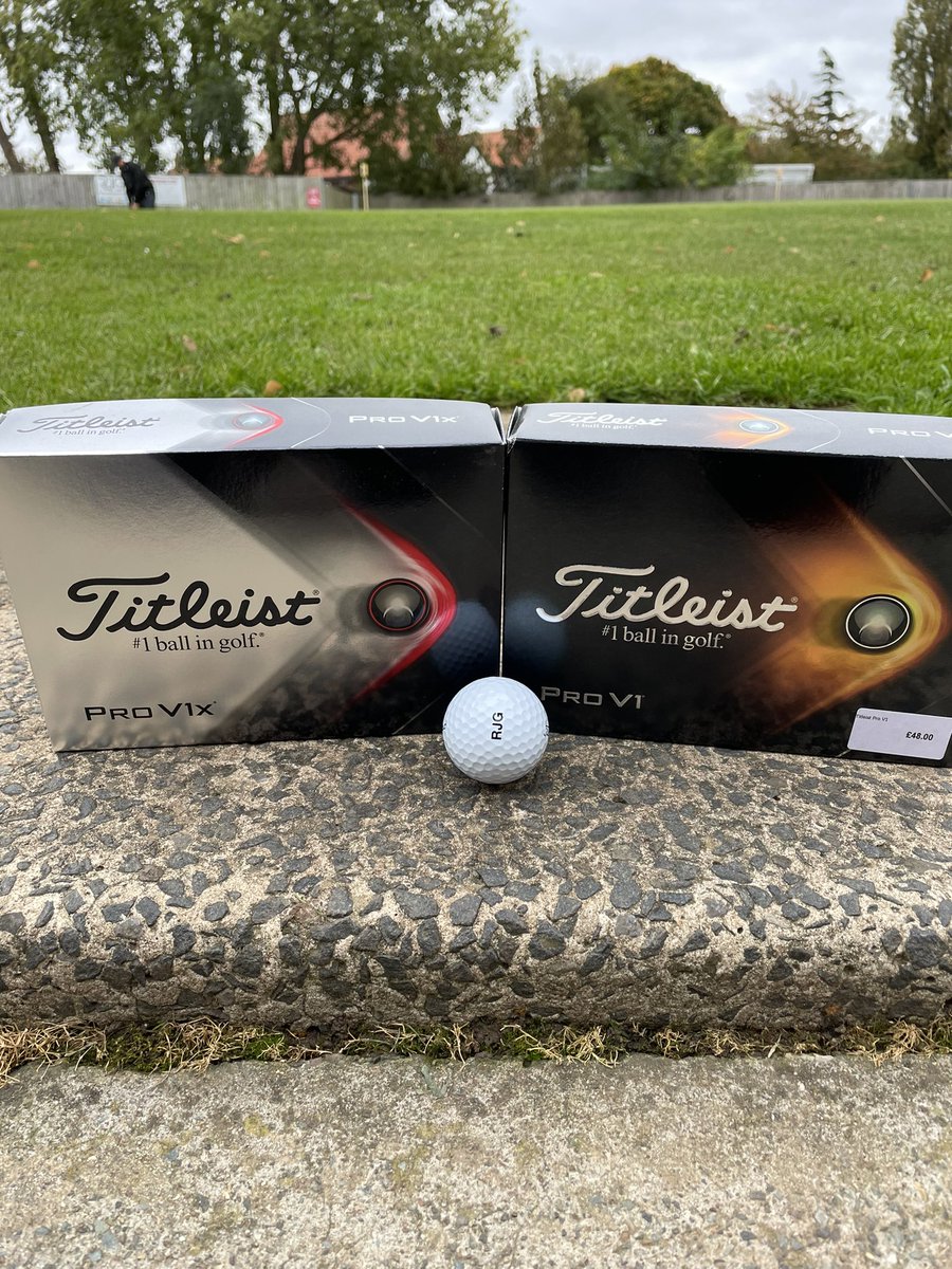 Pro V1 Giveaway 🚨 

Win One Dozen RJG Pro V1 / Pro V1x Golf balls 🤩 All you need to do to enter ⬇️ 

Like &amp; RT this post 
Tag a friend 

The competition will be drawn on Sunday evening 👀 Head over to our Facebook &amp; Twitter pages to enter over there as well! #RJG
