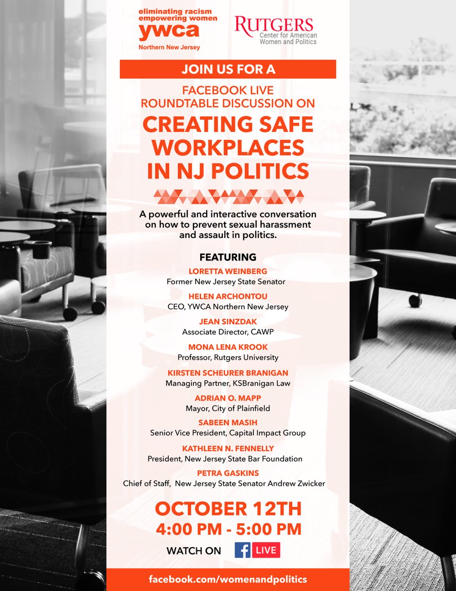 MayorMapp's tweet photo. Join me in an online roundtable in partnership with eight phenomenal women as discuss how together we can Create Safe Spaces in NJ Politics. 

Today- 10/12/2022 
Beginning at 4PM 
Watch us LIVE: https://t.co/K5YKeg4qBX https://t.co/Imh6QvZD4C