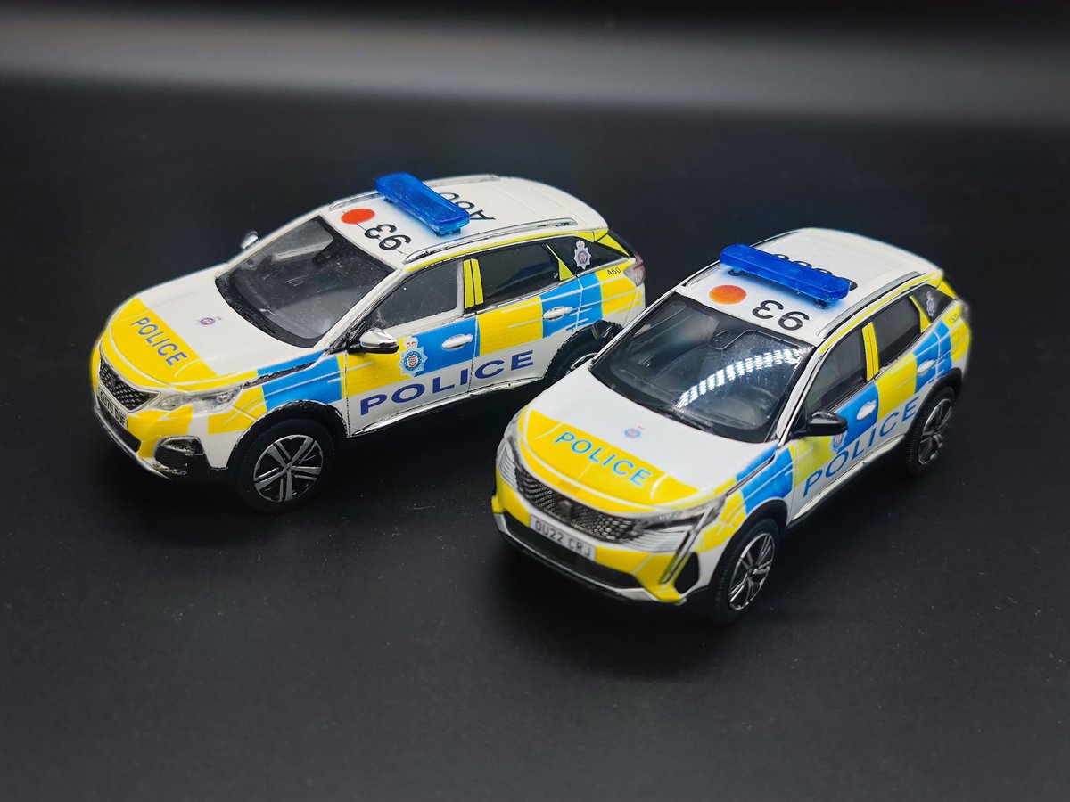 blue_code3's tweet image. 1/43 British Transport Police Peugeot 3008 #C630