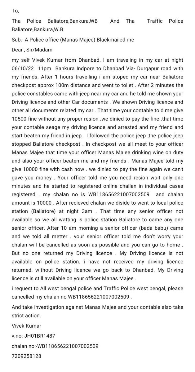 comrade_vivek's tweet photo. #CLTECHCLTECH
check my complaint letter https://t.co/ZEuKYqpfAJ