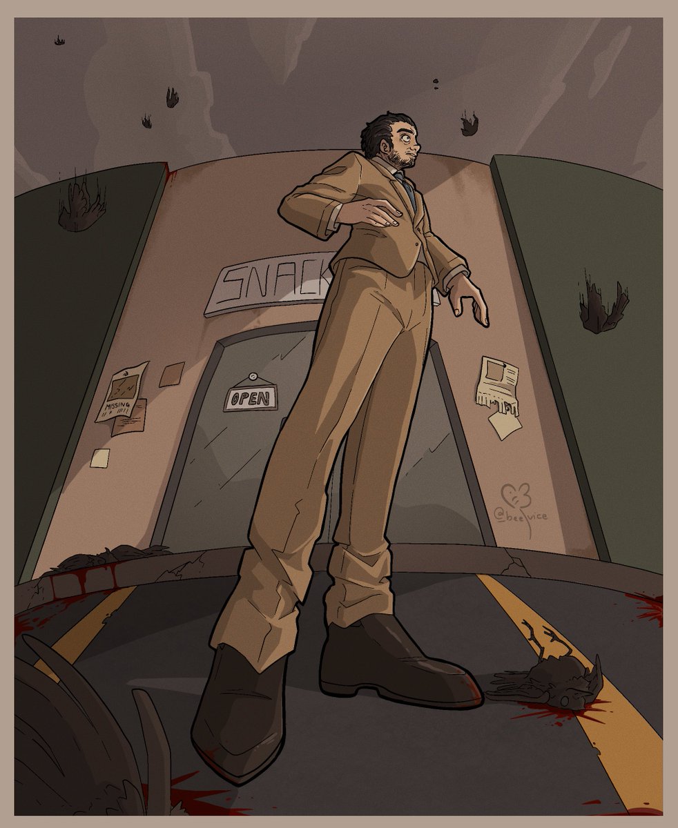 _beejuice's tweet photo. // Blood , animal death , JRWI spoilers 

I am LOVINGGGG Blood in the Bayou so far!!
#jrwifanart #jrwishow https://t.co/gM3685MYpU