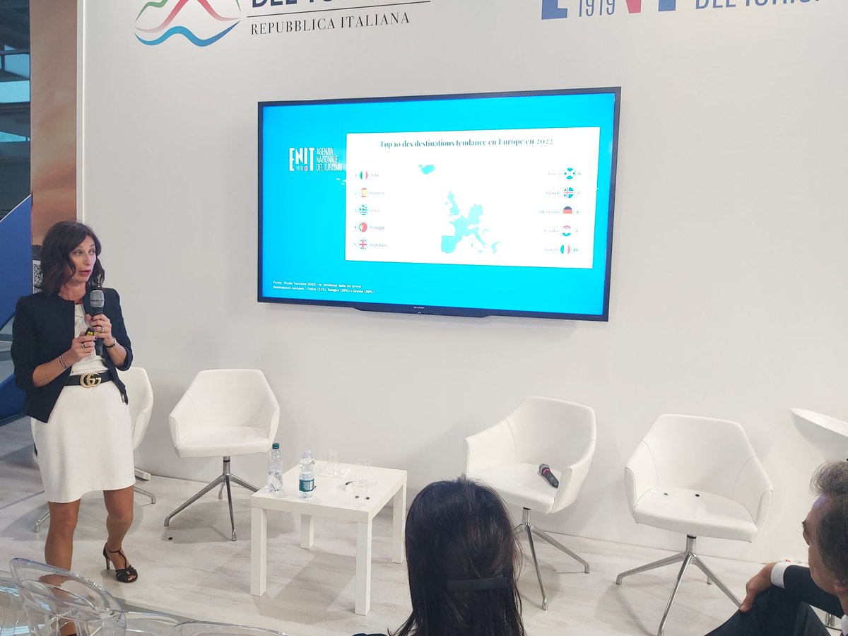 Secondo l'indagine Tourlane, l'Italia è la prima destinazione estera per i turisti francesi nel 2022.
#TTG2022 - Focus Francia allo stand ENIT
