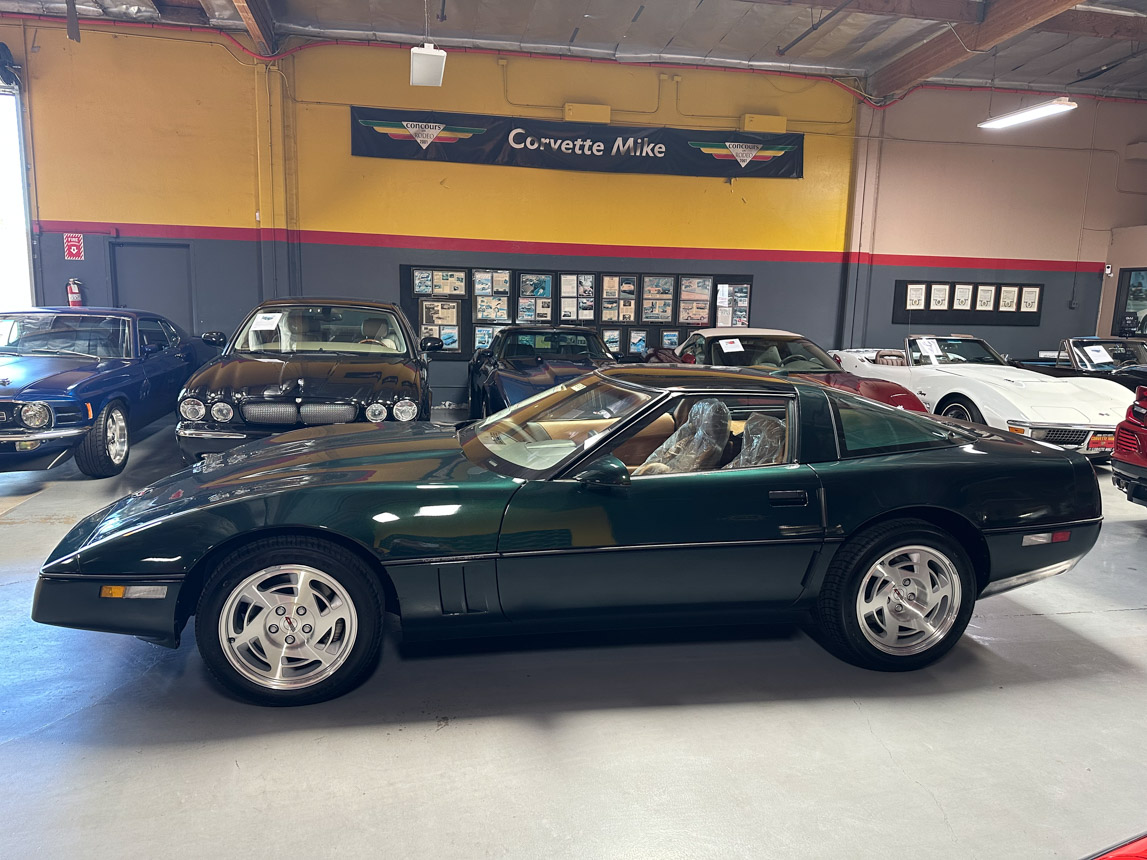 This featured ’90 is just about as “new” (in the wrapper, only 45 miles!) as you will ever find.  So much so, that it’s new had its P.D.I. (Pre-Delivery Inspection).  $75,000 OBO
#zr1 #C4 #corvette #90scars #90s #performancecar #vettechlife #leaderofthepack