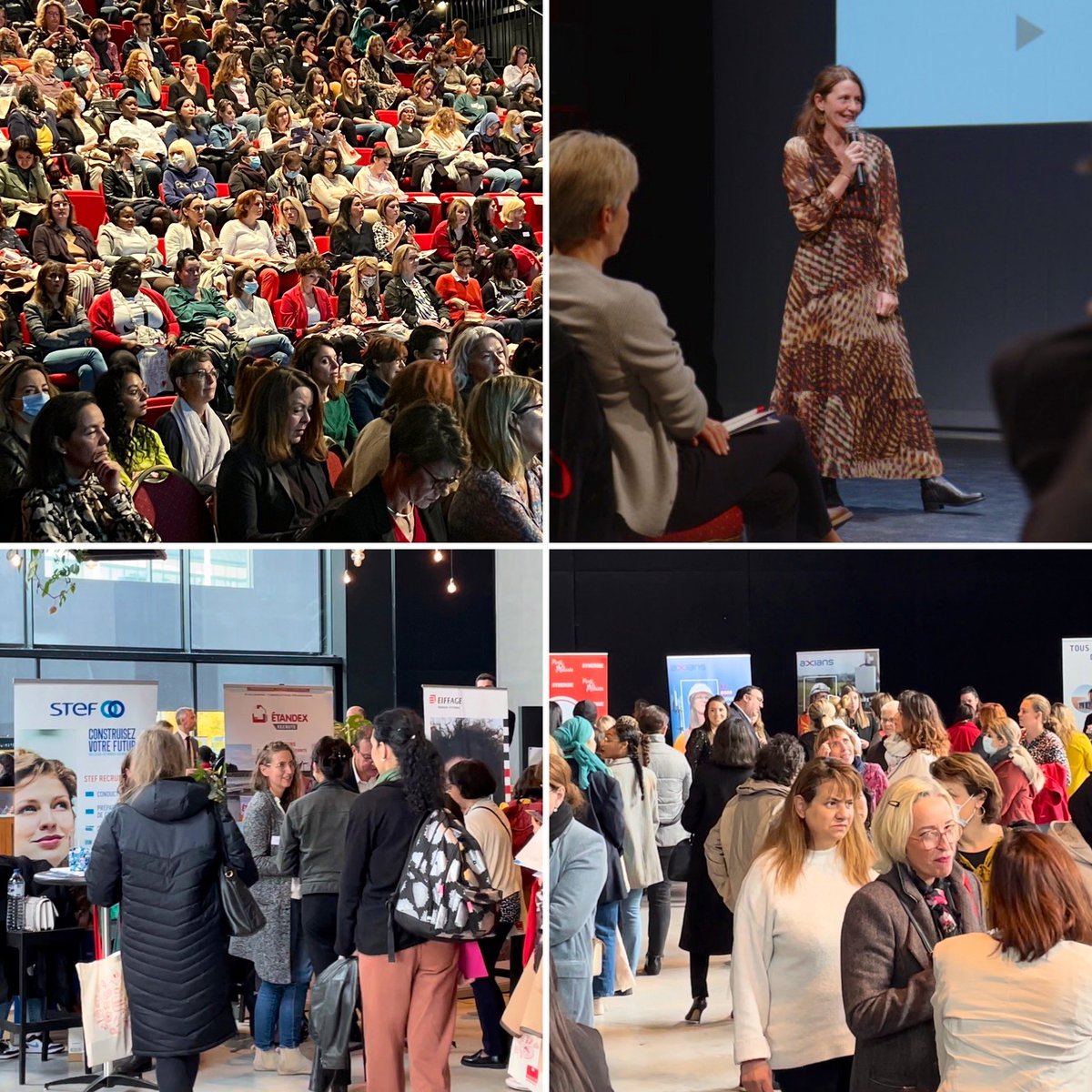 Retour sur notre <a href="/Mix_Metiers/">Forum Mix&Métiers</a> d’hier à Strasbourg ! Quel plaisir d’avoir pu vous recevoir, vous, 500 femmes désireuses de vous #engager, de vous #informer, de vous #orienter vers les #métiers en pleine #féminisation !

Merci également à nos partenaires et aux équipes <a href="/Synergie/">Synergie</a>.