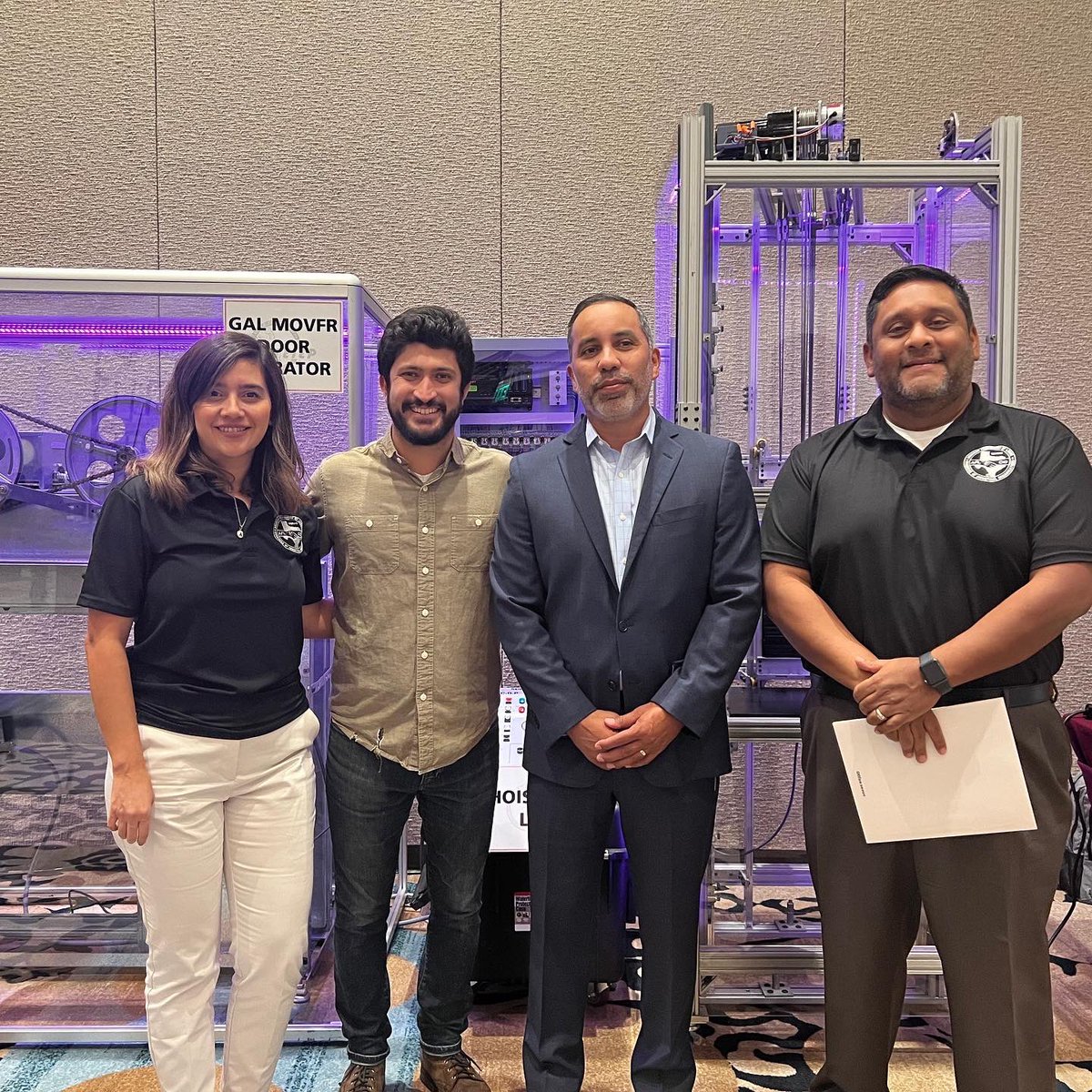 TexasAFLCIO's tweet photo. Yesterday we joined the National Elevator Industry Educational Program Fair. Worker and public safety is a priority for our members. @IUEC apprenticeship program is critical and benefits workers, employers and the public. #UnionStrong #1u https://t.co/CEjJuRohSn