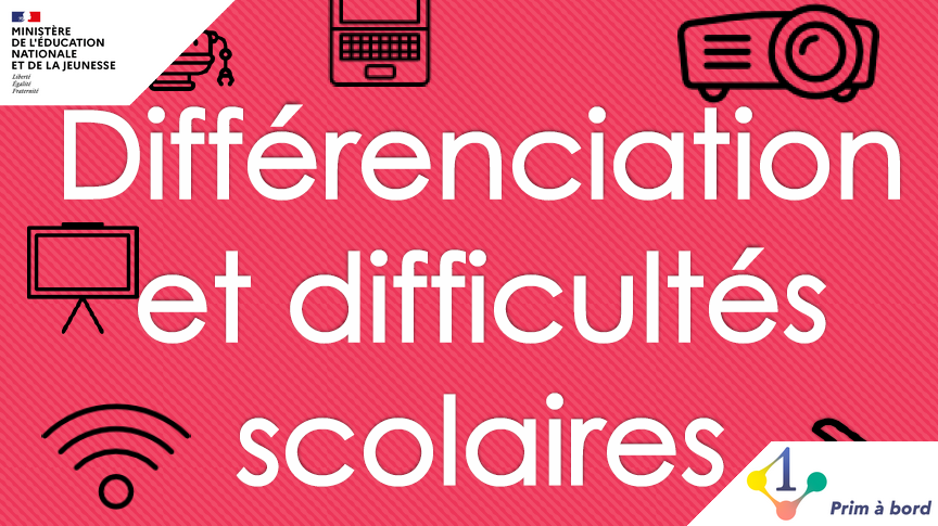 Enseignants 👩‍🏫 🧑‍🏫 | Se former

📌 Différenciation, troubles et difficultés scolaires - Un guide des outils numériques à destination des enseignants

▶️ primabord.eduscol.education.fr/differenciatio…

✅ Un classement par besoins
✅ Des outils numériques au service des apprentissages