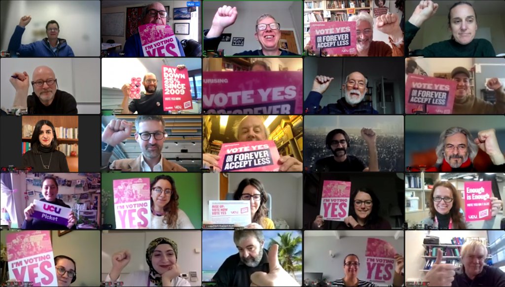 If anyone from @UM_UCU, or any @ucu branch for that matter, hasn't yet returned their ballots, #VoteYES and vote today!