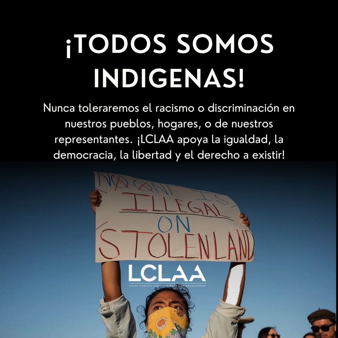 Nunca toleraremos el racismo o discriminación en nuestros pueblos, hogares, o de nuestros representantes. Lea nuestro comunicado de prensa sobre los comentarios racistas de concejales de Los Ángeles: lclaa.org/statements-and…